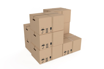 Cardboard boxes 1
