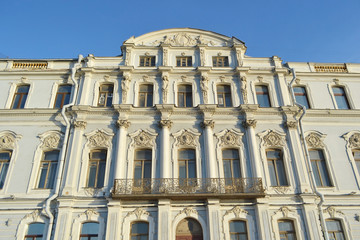 The facade of palace in St.Petersburg