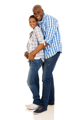 Fototapeta premium beautiful african american couple