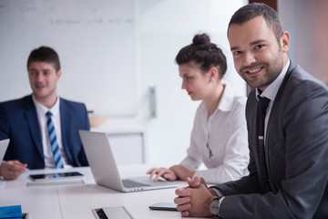 Fototapeta premium business people group at office