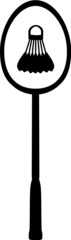 Badminton Racket Shuttlecock