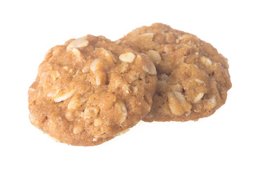 cookie with almond on the background. cookie with almond on the
