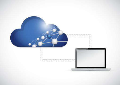 cloud computing network and computer