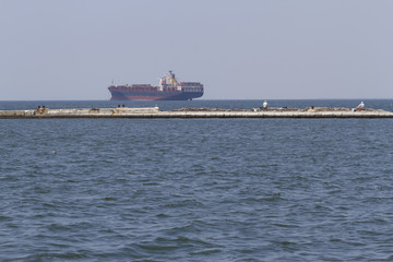 Fototapeta premium Taşımacılık ve İş Konsepti