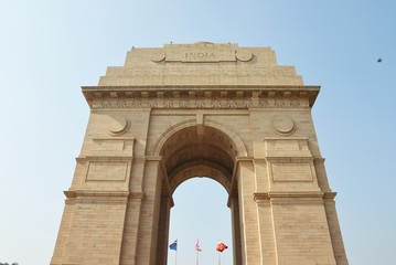 Fototapeta na wymiar Delhi India The India Gate