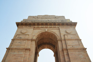 Fototapeta na wymiar Delhi India The India Gate
