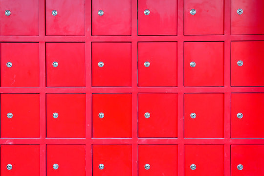 Red locker