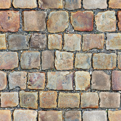 Seamless texture of stone floor