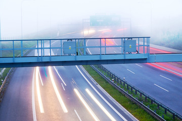 City expressway, Lochkov tunnel, Prague, Czech republic