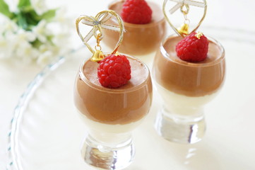 Double chocolate mousse