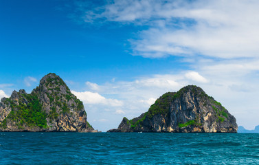 Obraz premium Desert Island Exotic Getaway