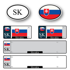 slovakia auto set