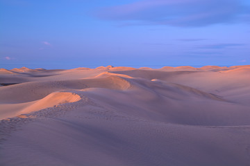Fototapeta na wymiar Gran Canaria dunes