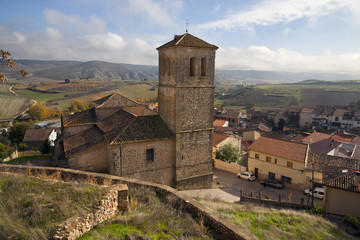 Fototapeta premium Iglesia de San Pedro en Cogolludo