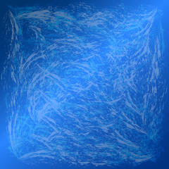 Obraz premium a digital picture of a blue stains on frosty blue background