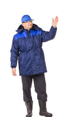 Fototapeta premium Man in uniform.