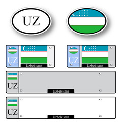 uzbekistan auto set