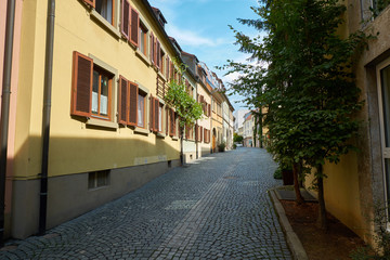 Stadtansicht Schweinfurt, Unterfranken, Deutschland