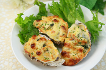 牡蠣のコキール