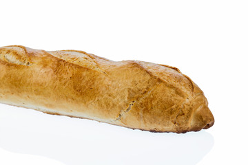 Wecken aus weißem Brot