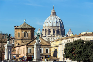 Fototapeta na wymiar Italien, Rom, Petersdom