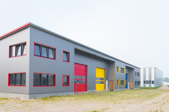 modern new warehouse