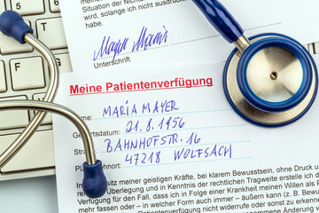 Patientenverfügung