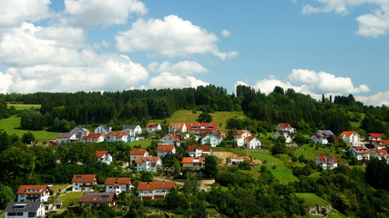 Neubaugebiet von Sulz am Eck