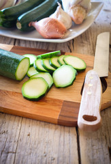 fresh zucchini