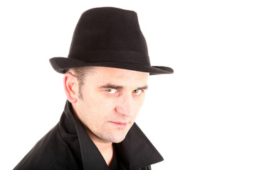 Man with hat