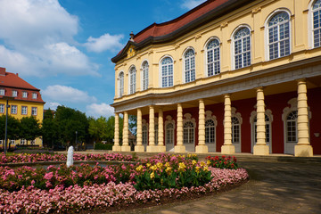 Schlossgarten und Schlossgartensalon Merseburg, Sachsen-Anhalt,