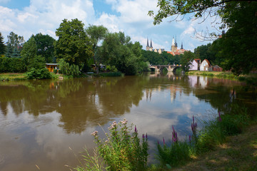 Schloss und Dom Merseburg, Sachsen-Anhalt, Deutschland