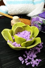 bath salt with lavender