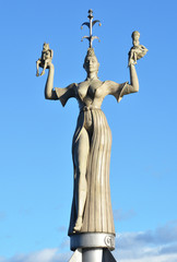 Imperia statue in Konstanz, Germany