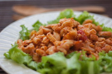 Fresh diet macaroni