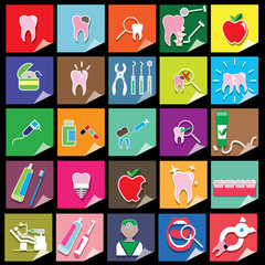 color dentist icons