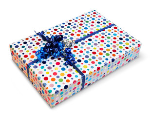 Colorful present box