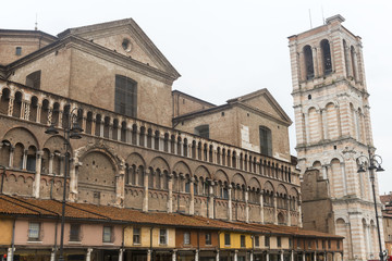 Obraz premium Ferrara (Italy), Cathedral