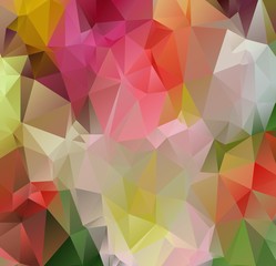 Modern abstract background arranged of colorful triangles