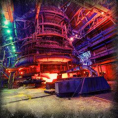 blast furnace production, metallurgy