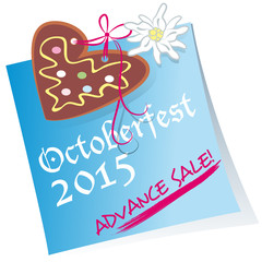 Octoberfest, advance sale