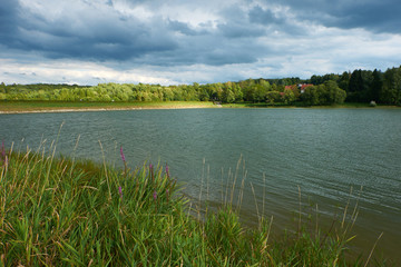 Am Ellerthäuser See, Landkreis Schweinfurt, Unterfranken, Deuts