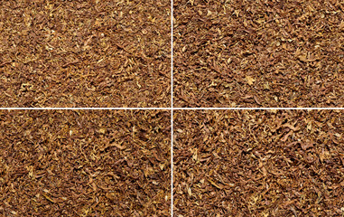 tobacco texture background set