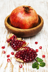 pomegranates
