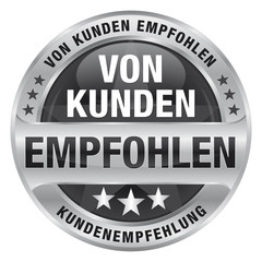Von Kunden empfohlen - Kundenempfehlung