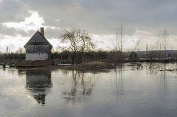 Fototapeta premium Home flooding