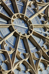 Fenster der Christuskirche in Karlsruhe