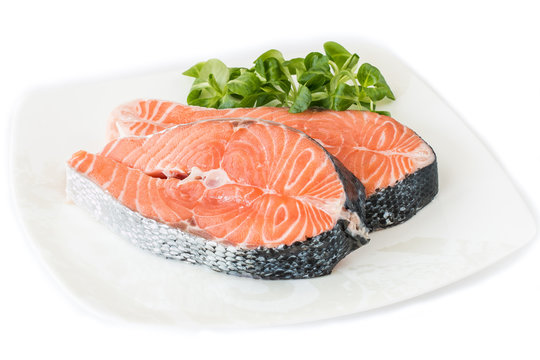 piatto di salmone