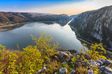Fototapeta na wymiar The Danube Gorges, Romania