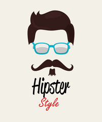 Hipster design, vector illustration.